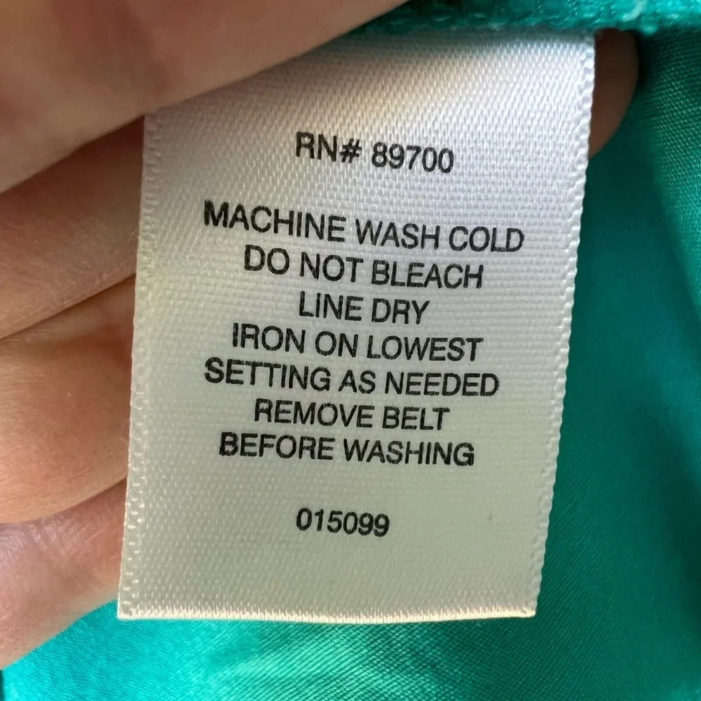 Liz Claiborne Green Sleeveless Dress - Picture 7 of 14